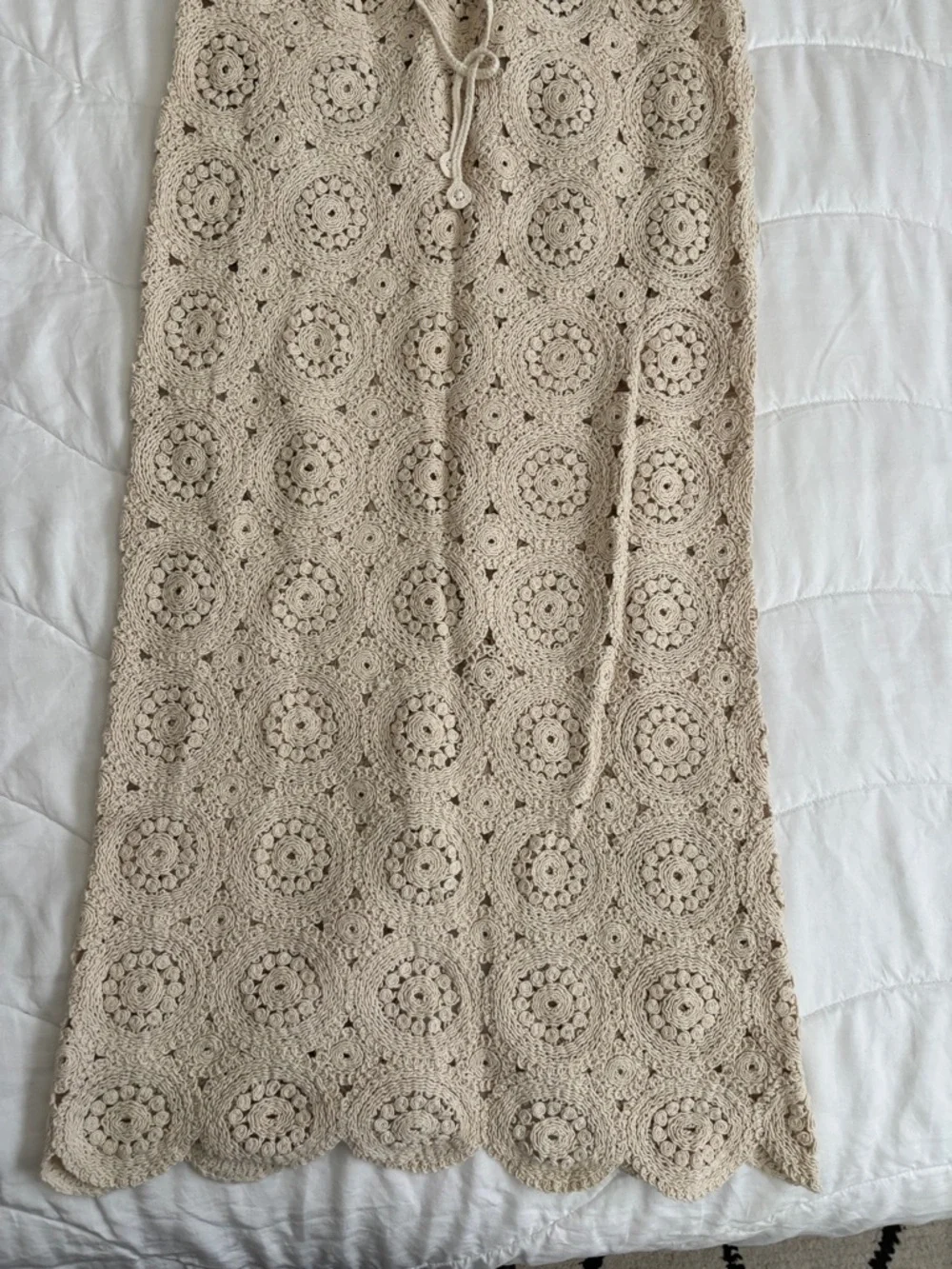 Crochet Maxi Skirt - Picture 2 of 5